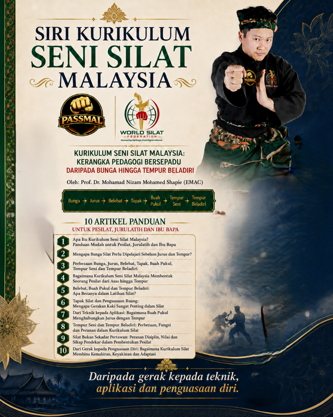 Tempur Seni dan Tempur Beladiri: Perbezaan, Fungsi dan Peranan dalam Kurikulum Silat